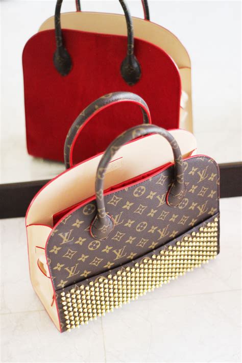 louboutin and louis vuitton bag